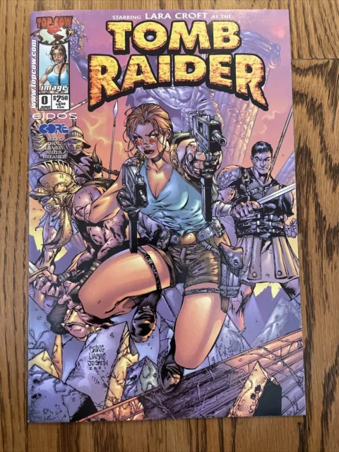 Tomb Raider Lara Croft #0 (Top Cow Image 1999) 1st Print & Solo Appearance! NM