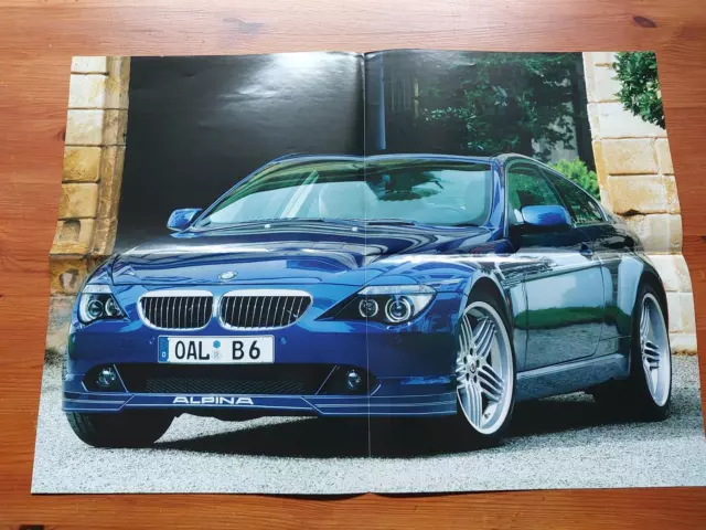 Alpina BMW Programm D3 - B5 - B6 und B7  - PROSPEKT (März 2006) 3