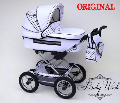 Fanari Carrozzina Baby Fashion 3in1 Navicella + Passeggino + per Sedile Auto