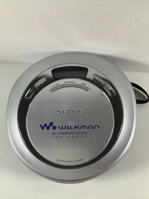 Sony CD Walkman D-EJ625 Personal Reproductor De CD Probado Y Laboral