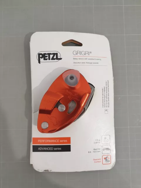 Petzl Grigri Sicherungsgerät Orange (D014BA01)