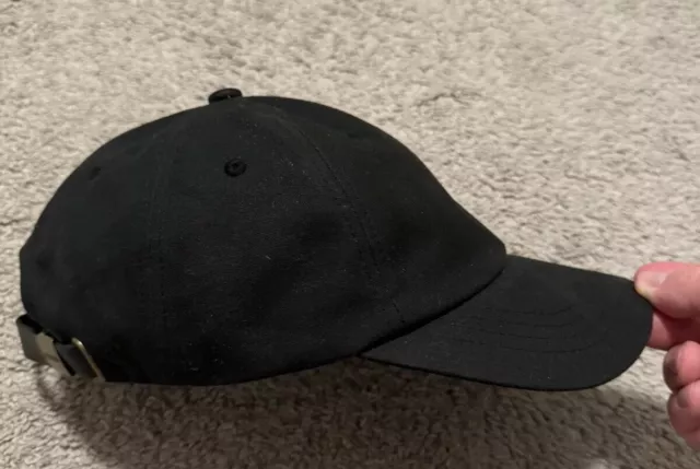 FILSON BLACK LEATHER Strap Back DRY TIN CLOTH Cap, Adjustable Hat $38. ...