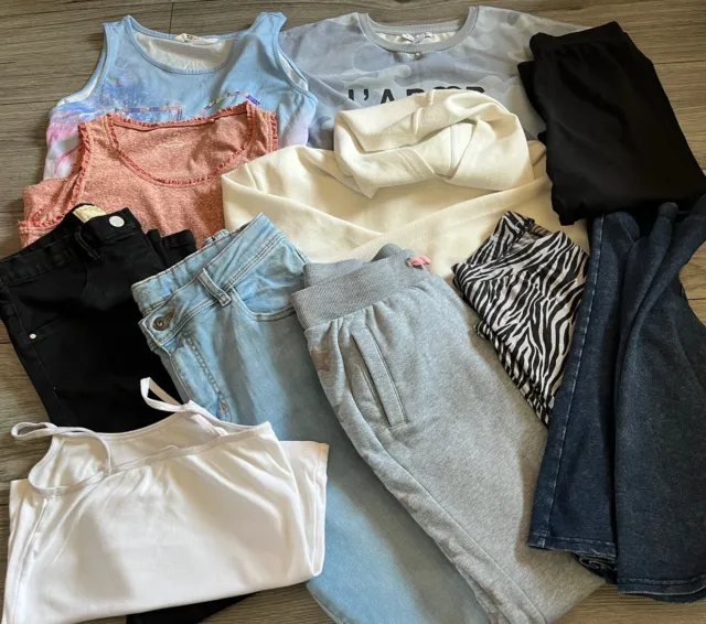 bundle of girls clothes Age 13-14 Years              (e256)