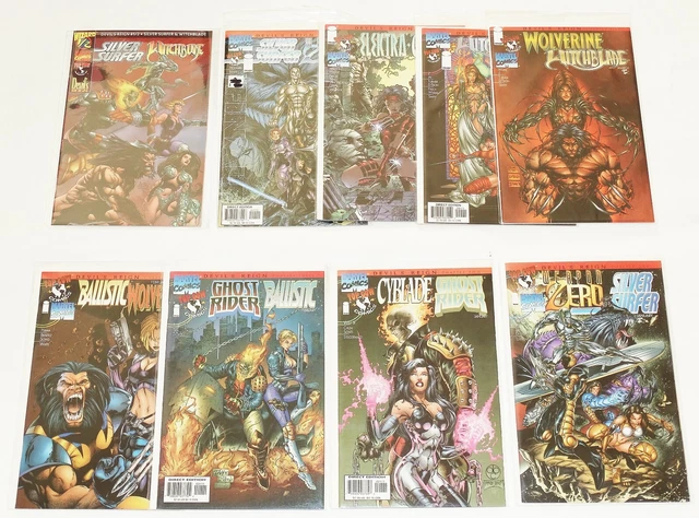 Devils Reign Complete Run #1-8 VF/NM + Wizard 1/2 w/COA 1993 Marvel Top Cow