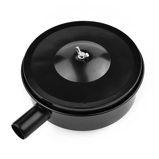 Filtre silencieux noir accessoires durables pièces pompe de rechange 150 mm 1 p