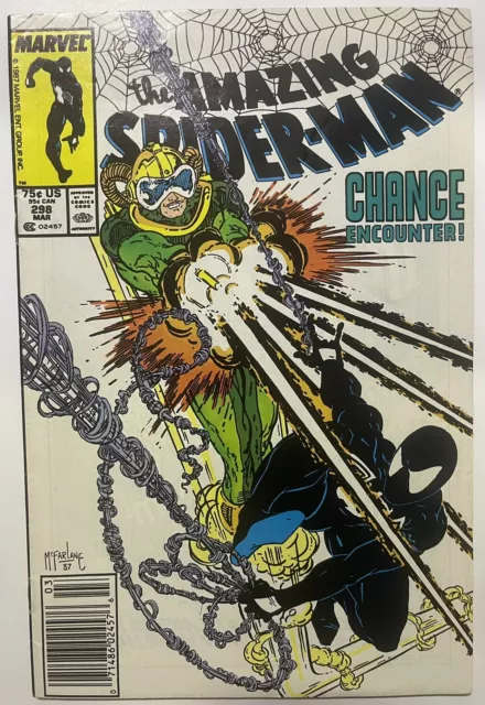 amazing spider`man #298 newsstand  24pc  1988 1st venom todd mcfarlane first key