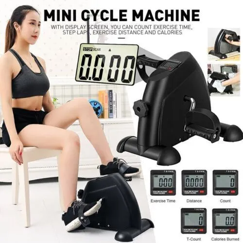 Portable Mini  Exercise Bike Pedal Exerciser for Legs & Arms Recovery Peddl NEW