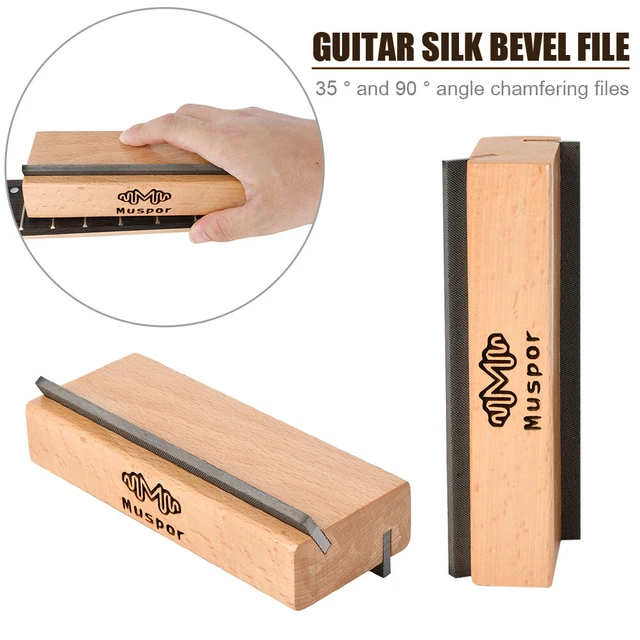 Musical Instruments Parts Guitar Fret Bevel-flush Files Luthier Repair Tools 3
