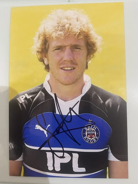 Sam Vesty - Bath Rugby Signed 6x4 Photo