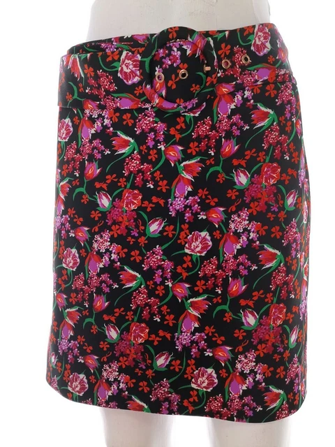 Jupe Crayon Droite Femme Preporn, Taille 40, Noire, Polyester, Zippée, Poches