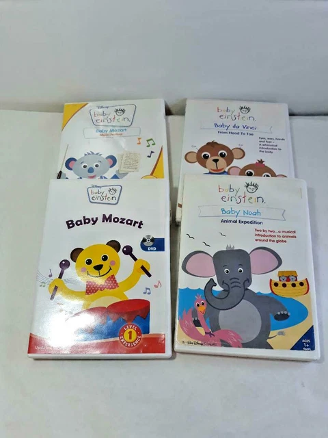 LOT OF 4 Disney Baby Einstein DVDs Pre-Owned ~ Tested ~ Ships FREE EUR ...
