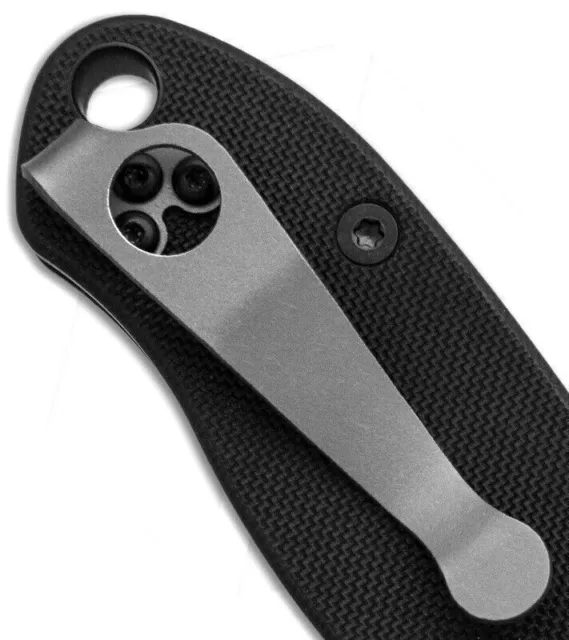 Hágalo usted mismo clip de bolsillo de transporte profundo de titanio para accesorios de cuchillo Spyderco