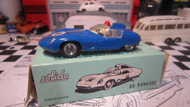 Panhard Db Le Mans Neuve Avec Boite Solido Au 1/43 Eme Bleu Fance