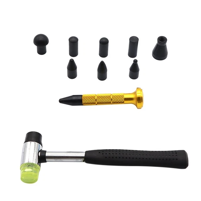 Stylo De Réparation De Retrait 5 Pièces En Nylon Noir Tap Down Knock