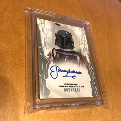 Barclay 2017 Topps Star Wars May The 4th Sur Commande Autographe David Barclay As Jabba 