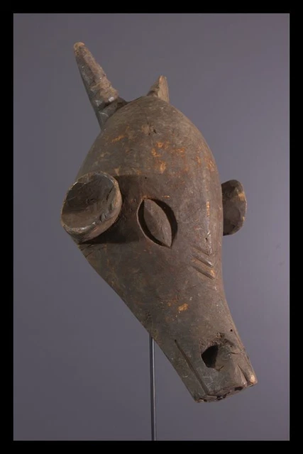 Kwele Mask African Tribal Art Africain Arte Africana Afrikanische Kunst **