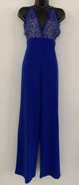 NWT Agaci Jumpsuit NEVER WORN, Royal Blue, Party,  Cocktail, FAST SHIPPING!