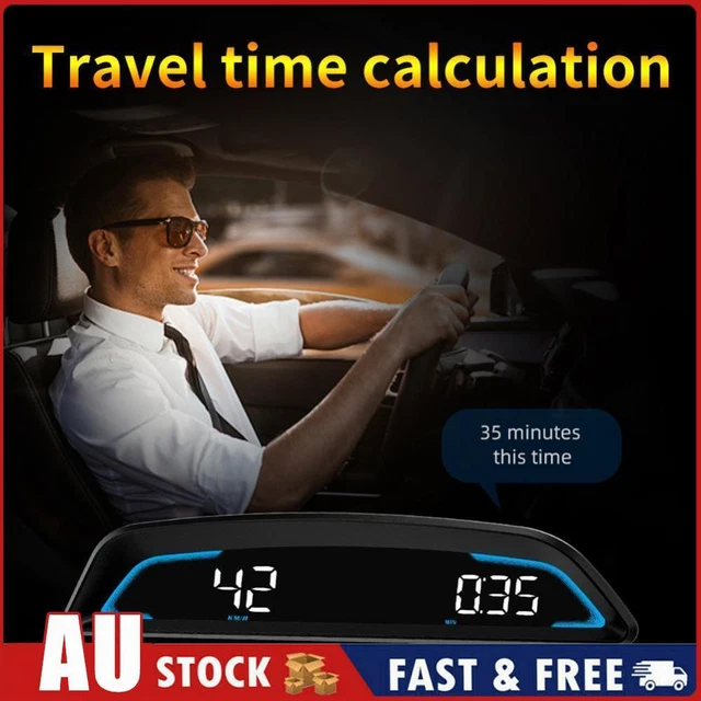 AUTO SPEEDOMETER OVER-SPEED Alarm Car Digital Speedometer Universal for ...