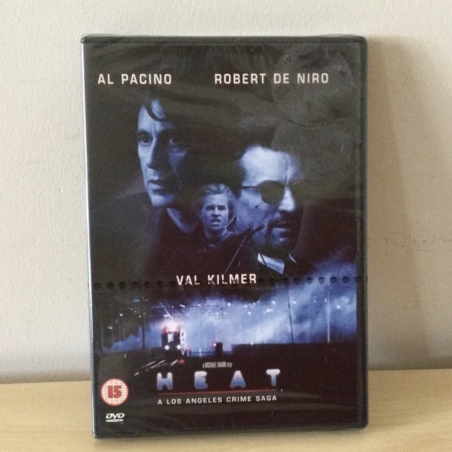 HEAT DVD STARS Al Pacino, Robert De Niro And Val Kilmer Brand New