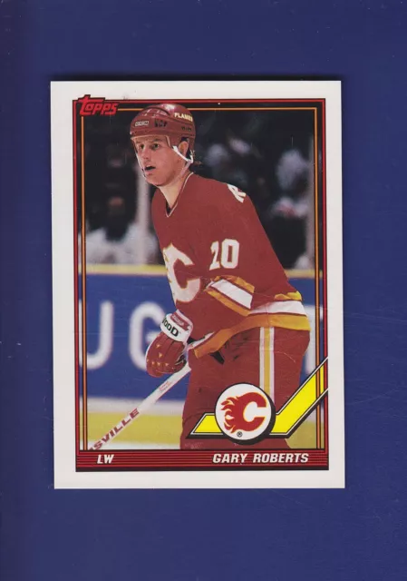Gary Roberts - Flames #78 Topps 1995-96 Ice Hockey Trading Card