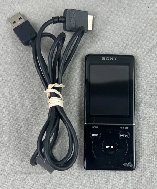 Sony 8GB Walkman MP3 Video Player - Black NWZ-E474 w/ OEM Charger Bundle Works Sony 8GB Walkman MP3 Video Player - Black NWZ-E474 w/ OEM Charger Bundle Works