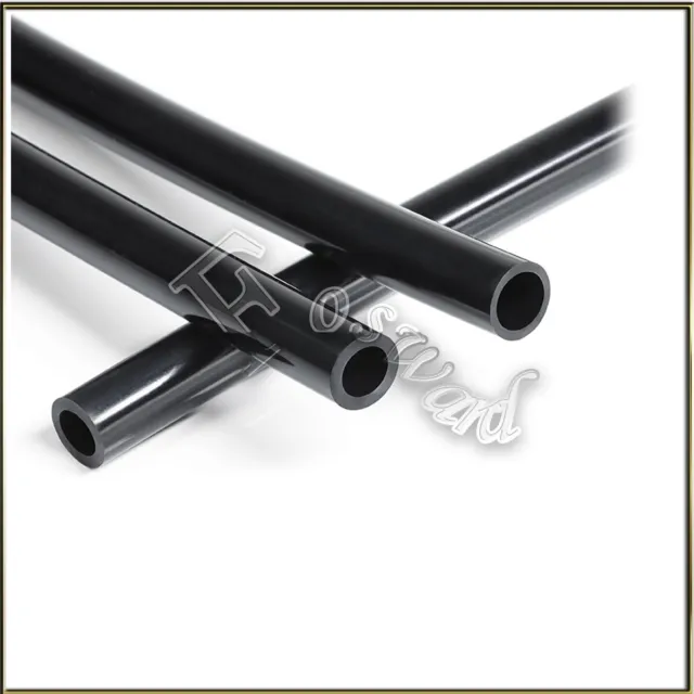 Black Silicone Vacuum Hose Tube Water Air Coolant Dump Valve Turbo Boost φ1~25mm