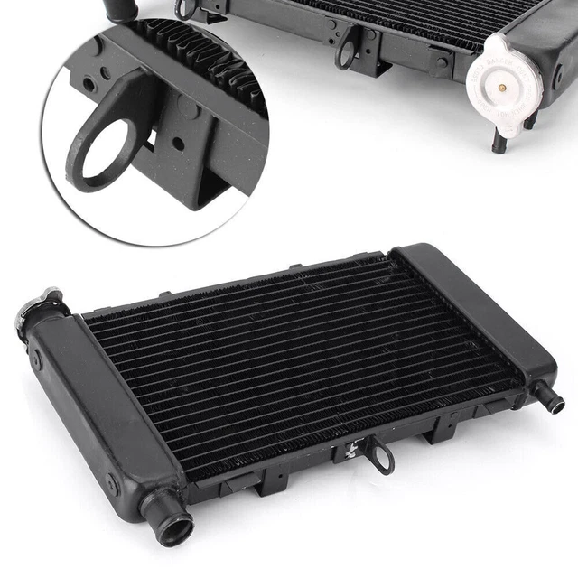 Radiatore Moto Alluminio Raffreddatore Raffreddamento Per YAMAHA FZ6 FZ6-N FZ6S 2006-10