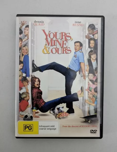 YOURS, MINE AND Ours | Dennis Quaid, Rene Russo | DVD | Region 4 Pal ...