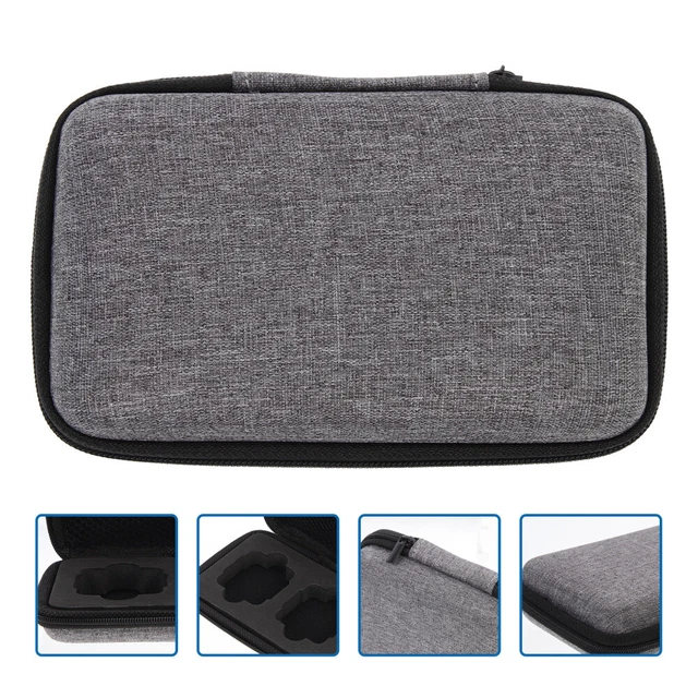 Sac De Rangement Pour Câbles Rockible - Nylon Imperméable, 24,5x11x2 Cm - Pochette Organisateur Portable Pour USB, Disque Dur, écouteurs