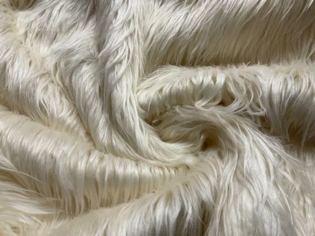 Luxury Long Haired Faux Fur Fabric - Multiple Lengths & Colours - AC 356 /  YF56