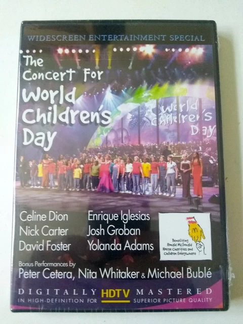 THE CONCERT FOR WORLD CHILDREN'S DAY childrens DVD $7.10 - PicClick