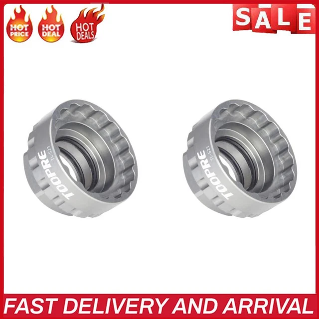 Bike Direct Mount Chainring Lock Ring Tool for M7100 M8100 M9100 (Titanium)