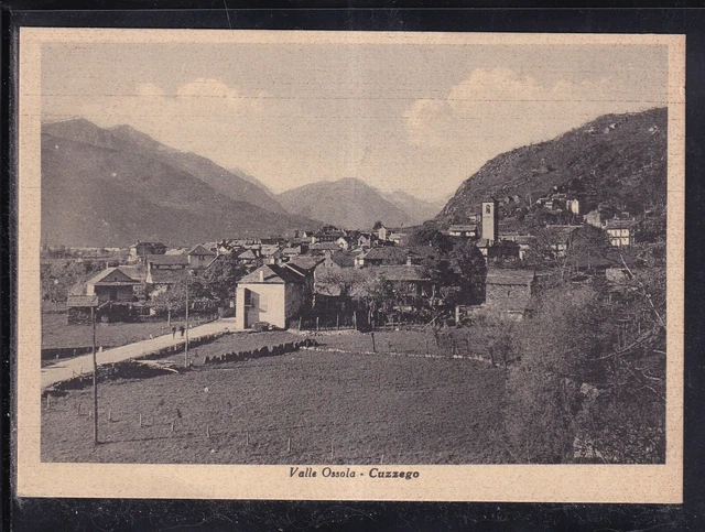 Cartolina Valle Ossola Cuzzego AH1499