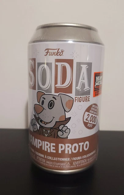 FUNKO SODA HEAVY Metal Halloween - Vampire Proto Limited Edition