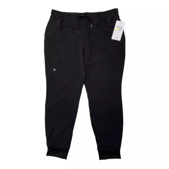 Barco One Women's Black Scrub Pants Size XL NWT B57