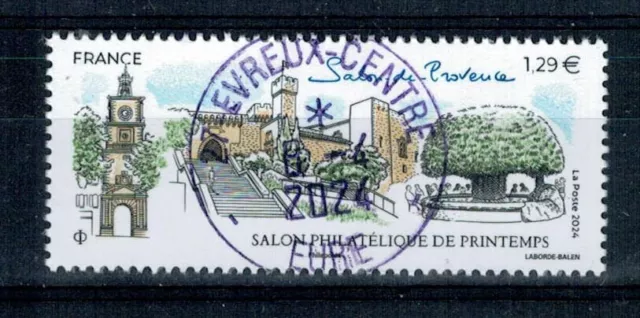 2024 Salon De Provence Oblitere Cachet Rond 8-4-20244