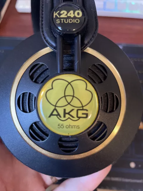 AKG K240 Professional Studio Headphones - Working Order.