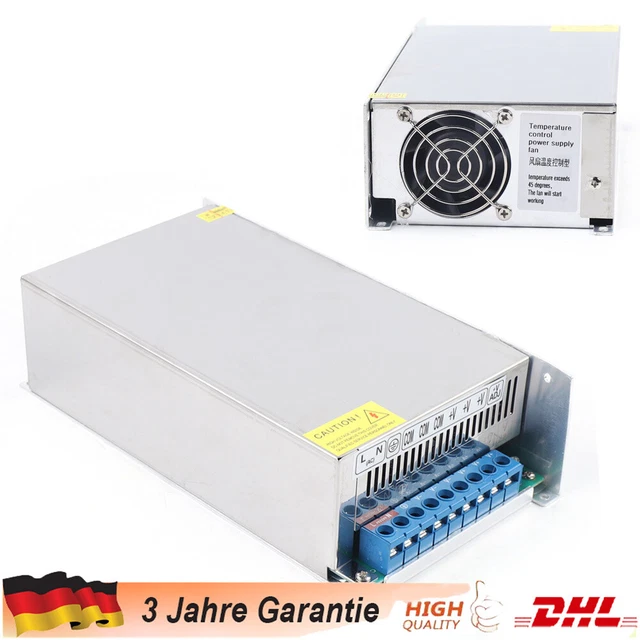 Netzteil 48V 1000W Schaltnetzteil 48V 1Pc Schakelende Voeding Voor Stappenmotor Driver Ac110 220V Ingang Naar Dc48V 12.5A Uitgang