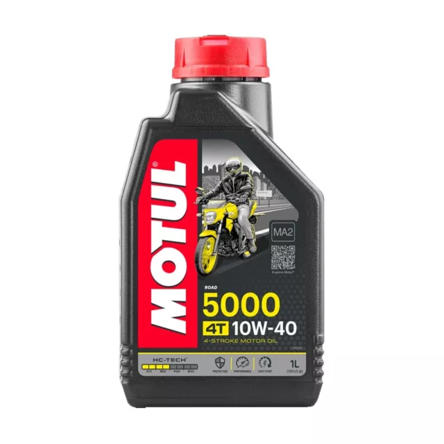 Olio Moto Motul 5000 4T 10W40 - 1 litro