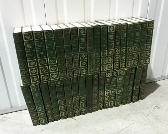 36x Charles Dickens Complete Works Heron Vintage Hardback Book Set