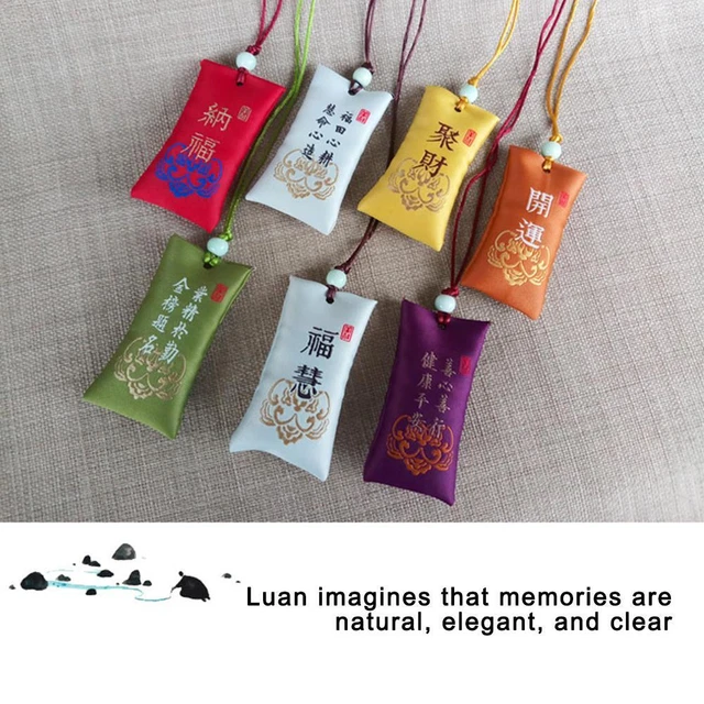 Spiritual Salt With Sachet,Buddhist Spiritual Salt Pouch Pouch Z9Y7