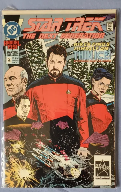 DC Star Trek The Next Generation Annual #2 VF 1991