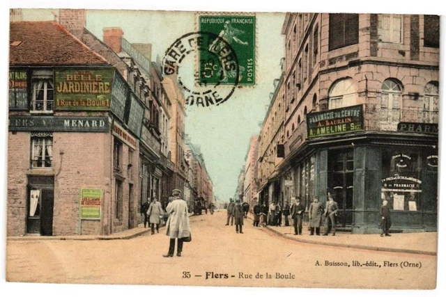 CPA Flers(orne) .- Rue de la boule (195923)