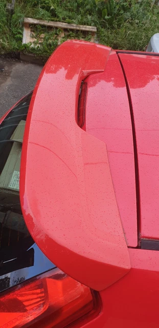Ford Fiesta Mk6 2.0 st150 S.150 Spoiler Baule Rosso