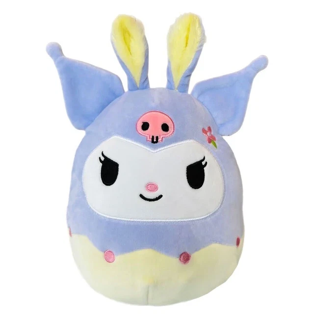 SANRIO X SQUISHMALLOWS Kuromi Hello Kitty 8" Easter 2024 Plush NWT