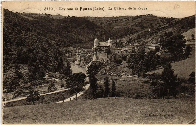 CPA AK Env. de FIRES - Le Chateau de la Roche (459464)