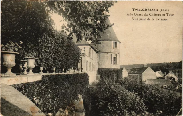 CPA AK TRIE-CHATEAU West Wing of the Chateau Tower. Terrace Socket View (423179)