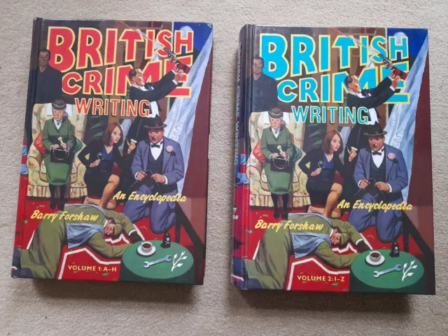 British Crime Writing: An Encyclopedia by Barry Forshaw Complete Set Vol 1-2