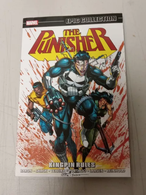 Marvel The Punisher Kingpin Rules Epic Collection TPb Used