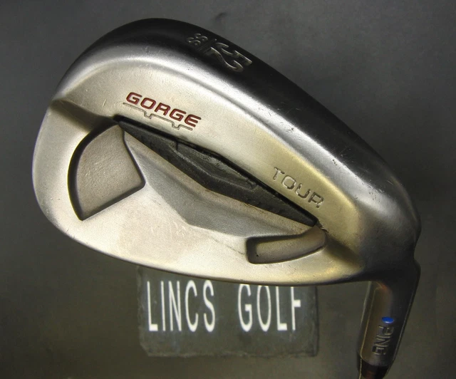 Ping Gorge Tour blauer Punkt 52° Spaltkeil Normalstahlschaft Golf Pride Griff